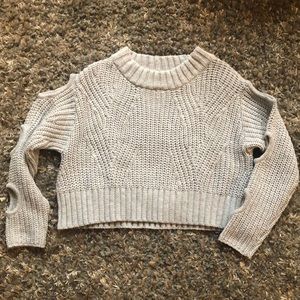 Cropped sweater